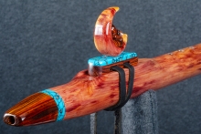 Easter Red Cedar Burl Native American Flute, Minor, Mid F#-4, #Q15A